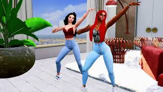 Tyla  Jump I Sims 4 Tiktok Download from my patreon ❤😊 [upl. by Faun347]