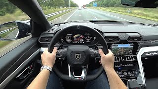 THE LAMBORGHINI URUS BLACK EDITION TEST DRIVE [upl. by Saxon600]