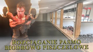 Rozciąganie pasmo biodrowo piszczelowe [upl. by Nerret]