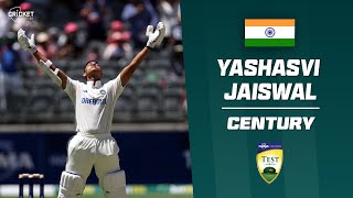 Jaiswal announces himself with brilliant Perth century  Australia v India 202425 [upl. by Sitto]