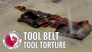 Occidental Leather Tool Belt  Tool Torture [upl. by Fanni]