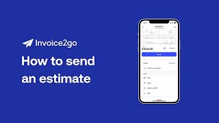 How to send an estimate [upl. by Akoyn]