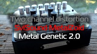 Two channel distortion SviSound Metal Genetic demo 2 [upl. by Therine]