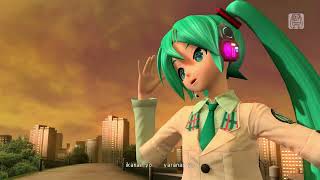 Hatsune Miku 初音ミク Project DIVA Mega Mix  One Sided Love Samba 4K Video Quality [upl. by Gaeta]