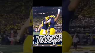 Donovan Edward Colston Loveland footballshorts football catch rivalry michigan edit how [upl. by Charmian]