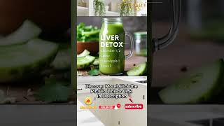 Healthy weekend detox smoothie recipe  Smoothie recipes for detox  Liver cleansing smoothie Short [upl. by Chlo401]