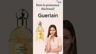 怎樣唸名牌 Guerlain 正確讀音pronunciation Guerlain 嬌蘭 birdyenglish [upl. by Huber]