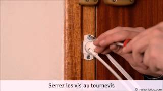 Installer un entrebâilleur de porte [upl. by Elumas]