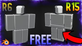 Free R6 amp R15 Rigs for Blender  Roblox [upl. by Christabel695]