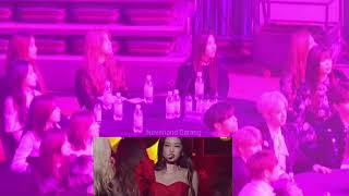 GIDLE STRAYKIDS IZONE REACTION TO JENNIE  SOLO  GAONCHART 2019 [upl. by Essiralc633]