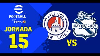 Atlético San Luis 42 Puebla  Jornada 15  Apertura 2024 gameplay [upl. by Jaine]