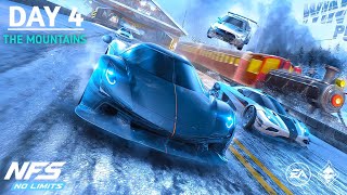 DAY 4  Need For Speed No Limits 2024 Koenigsegg Jesko Absolut Winter Pursuit  The Mountains [upl. by Enait122]