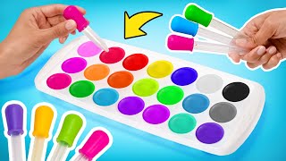 How To Turn 5 Primary Colors Into 16 New Colors  Artsy Life Hacks [upl. by Goldshell272]