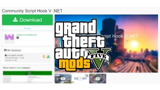 How to install Community Script Hook V NET GTA 5 Mods  GTA Wood [upl. by Katheryn]