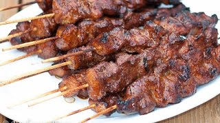 Skewered Filipino Pork BBQ [upl. by Alius]