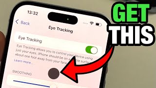 How To Use Eye Tracking on iPhone iOS 18 [upl. by Raina]