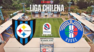 HUACHIPATO vs AUDAX ITALIANO  LIGA CHILENA FECHA 30 ENVIVO [upl. by Nirrac]