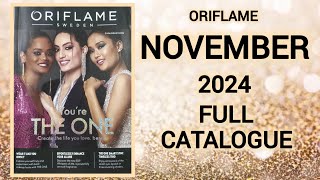 Oriflame November 2024 full catalogue [upl. by Seka]