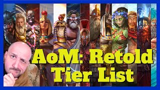 Age of Mythology Retold Tier Lists Are HARD  Every Gods Strenghts and Weaknesses [upl. by Elston140]