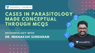 Cases in Parasitology made conceptual through MCQs  Dr Meenakshi Sundaram [upl. by Atsyrt]