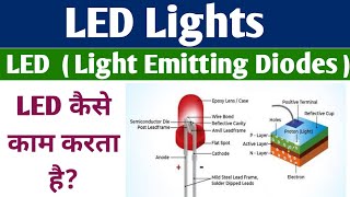 LED ll Light Emitting Diodes ll Electronics ll How to work LED By Naresh sir [upl. by Fishbein]