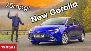 2023 Toyota Corolla review – same looks NEW hybrid power  What Car [upl. by Rella]