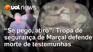 Se pego atiro Tropa de segurança de Pablo Marçal fez apologia de morte de suspeito e testemunha [upl. by Ophelia]