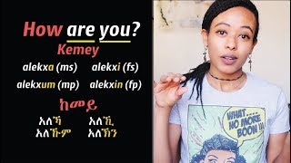 Tigrinya Lesson Small Talk Phrases Translated Beginners  Part 4 [upl. by Ainoval]