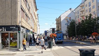 Walk Bogstadveien Majorstuen  Oslo Norway  July 2021 [upl. by Estell836]