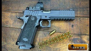 New Bul Armory Tac Pro Double Stack 1911 Gun Review  2011 Killer [upl. by Godwin]