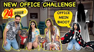 Office Mein Bhoot 😱 24 hours Challenge in New Office  Harpreet SDC [upl. by Lam]