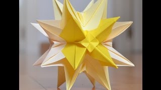 Kusudama estrella Ostrum [upl. by Rajewski904]