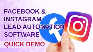 Facebook amp Instagram Lead Management System Quick Demo [upl. by Willdon]