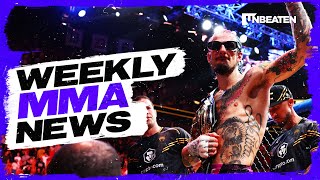 Weekly MMA News 14 March 2024 [upl. by Aihsirt242]