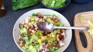 How to Make a Chipotle Style Salad Bowl at Home [upl. by Otiv]