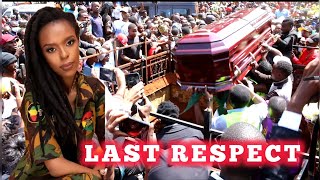 Njambi Koikais Body Finally Laid to Rest At Langata cemetery [upl. by Ki]