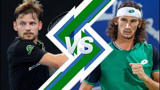 David Goffin vs Lloyd Harris  CANBERRA 2024 [upl. by Nahtonoj]