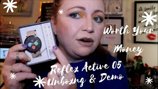 REFLEX ACTIVE 05 SMART WATCH UNBOXING AND DEMO  IS IT WORTH YOUR MONEY [upl. by Ellessig119]