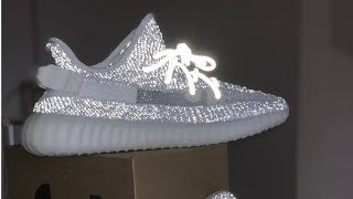 Adidas YEEZY Boost 350 V2 Static REFLECTIVE Review [upl. by Fusco]