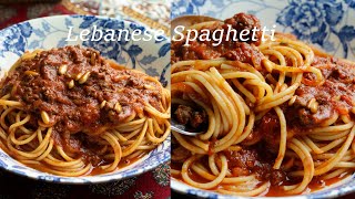 How to make Lebanese Spaghetti [upl. by Jordison]