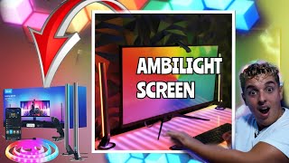 G1 Pro Le Kit AMBILIGHT Pour Ecran Gaming Govee [upl. by Etteniotnna]