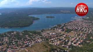 CROATIAN ADRIATIC  Aerial footage [upl. by Mharg]