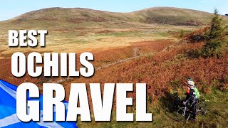 Best gravel bike route in the Ochils Central Scotland [upl. by Kimbra]