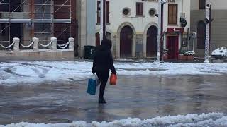 Neve in Basilicata principali disagi a Potenza e nel potentino [upl. by Ariad]