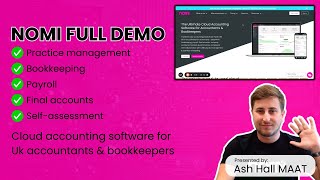 Nomi Full Demo for Accountants amp Bookkeepers [upl. by Shelah]