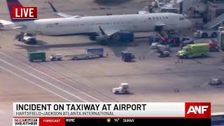 BREAKING NEWS Incident involving planes at Hartsfield Atlanta International Airport  LIVE COVERAGE [upl. by Ennaeed]