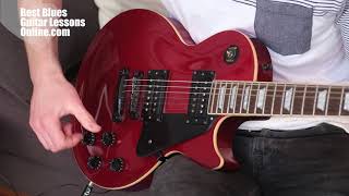 Guitar Knobs Explained How To Use The Toggle Switch Tone Knobs amp Volume Knobs On A Les Paul Guitar [upl. by Azenav]