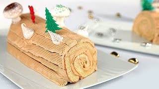 Recette de la Buche de Noël traditionnelle [upl. by Layman260]