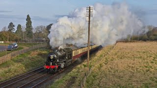 K1 62005 on the Great Central Railway  26th January 2020 [upl. by Nerwal424]