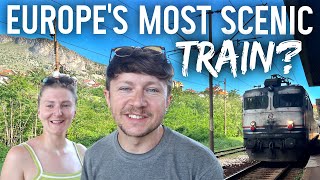 Mostar to Sarajevo By Train  Europes Most Beautiful Train Ride [upl. by Boland691]